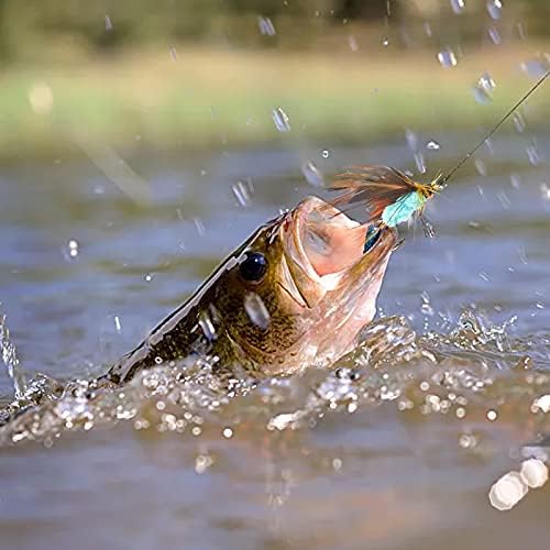 Fly Fishing Kit, Handcrafted Dry Wet Flies with Realistic Lure Design Ready - Image 6
