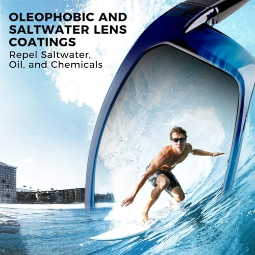 KastKing Huzzah Polarized Sport Sunglasses for Men and Women, Wrap Design - Image 2