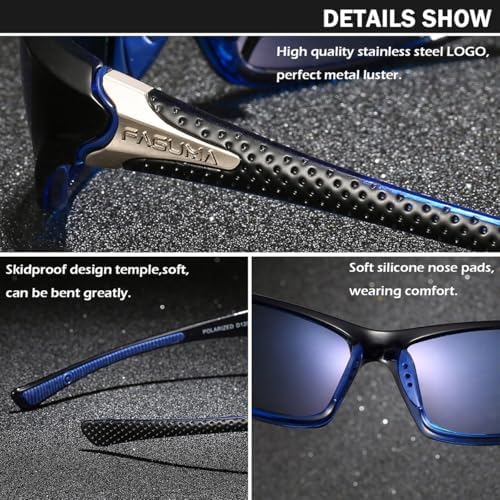 FAGUMA Sports Polarized Sunglasses For Men UV400 Protection - Image 5
