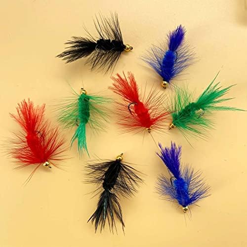 10Pcs Wooly Bugger Fly Fishing Flies for Trout, Bass and Salmon-Streamer Assortment Wet Flies - Image 4