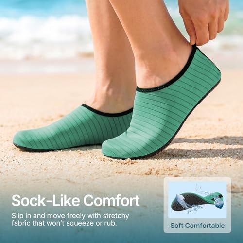 Water Shoes for Women Men Quick-Dry Aqua Socks Swim Beach Outfits Barefoot - Image 4