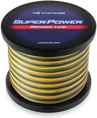 KastKing Superpower Braided Fishing Line, Abrasion Resistant Braid Line by KastKing