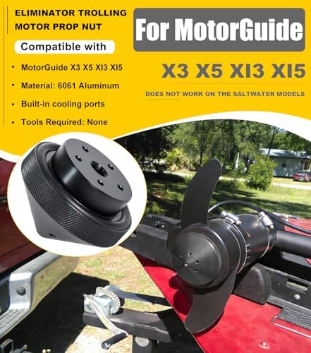 Eliminator Trolling Motor Prop Nut Custom Fit for MotorGuide X3 X5 XI3 XI5 - Image 2