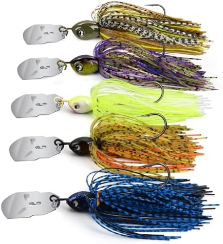 MadBite by KastKing Bladed Jigs Fishing Lures for Bass Fishing by MadBite