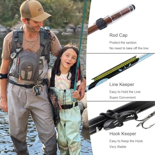 Aventik FreshStart Tenkara Rod in 7ft/8ft Action 7:3 Complete Beginner Kit - Image 5