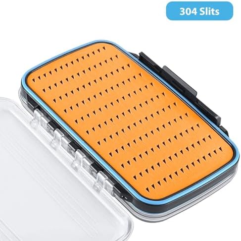Gonex Fly Boxes for Fly Fishing files Jigs Waterproof Double Sided Fly Case - Image 2