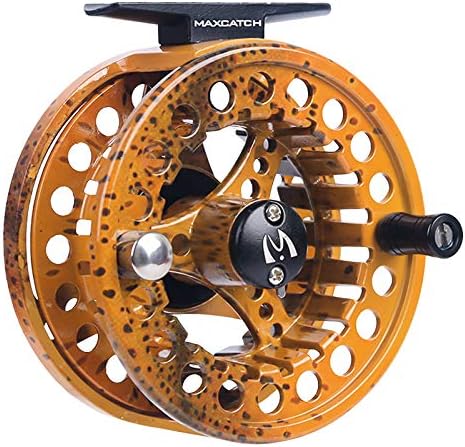 M MAXIMUMCATCH Maxcatch ECO Large Arbor Fly Fishing Reel (3/4wt 5/6wt 7/8wt) and Pre-Loaded Fly Reel with Line Combo by Maxcatch