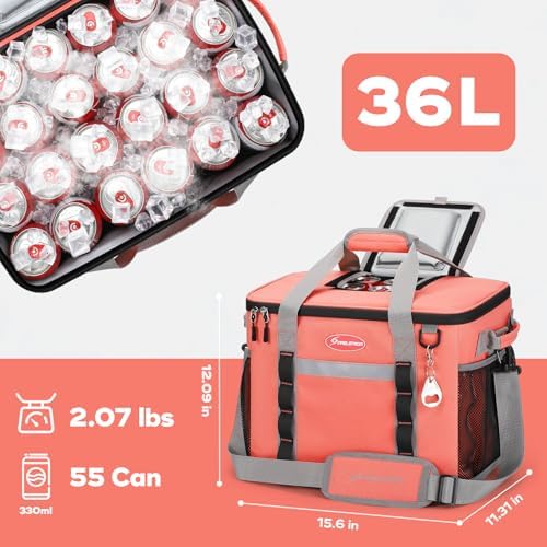 Maelstrom Soft Cooler Bag, 35/55/75 Can Beach Cooler with Flip-top Access - Image 5