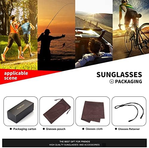 FAGUMA Sports Polarized Sunglasses For Men UV400 Protection - Image 7