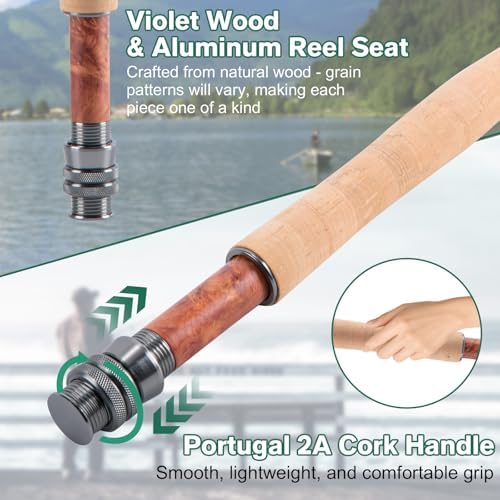 Goture Fly Fishing Kit & Gear Bag, 9FT Fly Rod and Reel Combo - Image 5