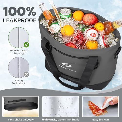 Maelstrom 30 Can Insulated Cooler Bag, Leakproof Soft Ice Chest - Image 3