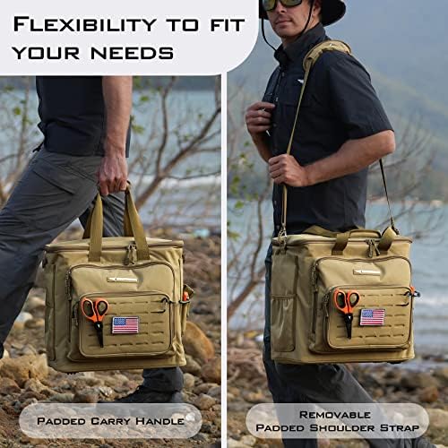 KastKing KarryAll Fishing Tackle Bag, Saltwater & Freshwater Gear Storage - Image 4