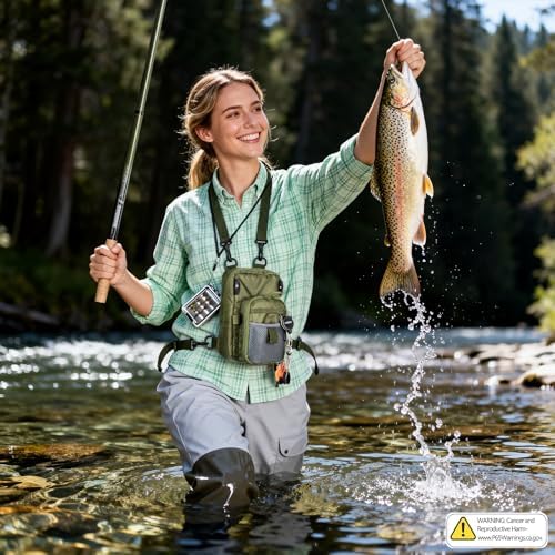 QualyQualy Tenkara Fly Rod Combo Beginner Kit, Tenkara Fishing Rod in 8.7ft/10.6ft/11.6ft 24T Fly Fishing Kit with Telescopic Fly Rod Flies Tippet and Fishing Chest Bag - Image 6