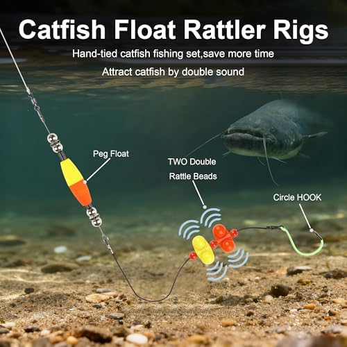 Santee Catfish Rig Set, Float Rig for Freshwater Fishing - Image 5
