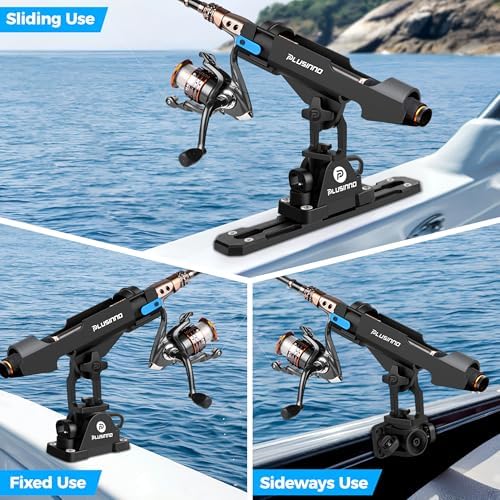 PLUSINNO 2 in 1 Kayak Fishing Rod Holder, Fishing Rod Holders for Boat - Image 2