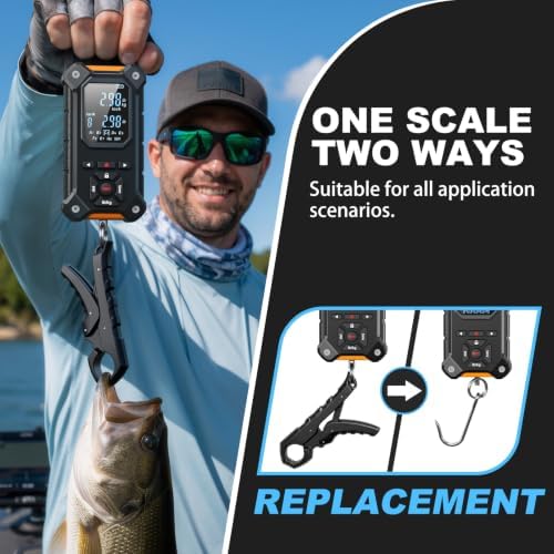 8-Slot Digital Fishing Scale with Lip Gripper & Auto-Rank Memory - Image 6