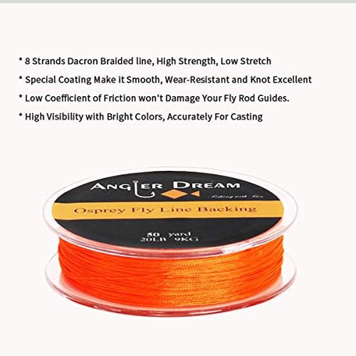 (1/2WT 3/4WT 5/6WT 7/8WT) Fly Reel with Line Combo Aluminum Alloy Large Arbor Fly Fishing Reels Weight Forward Fly Line with Braided Backing Taper Leader Pre-Tied - Image 6