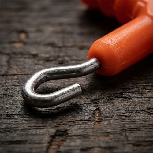 10 Pcs Fishing Knot Puller Set – T-Shape Handle for Carp Rig Construction, Stainless Steel Baiting Tool with Ergonomic Grip (1.97" Length)‌ - Image 5
