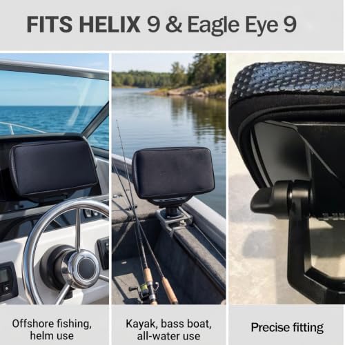 Eagle Eye 9 Cover, Compatible with Lowrance Eagle Eye 9&Helix 9 Fish Finder - Image 3
