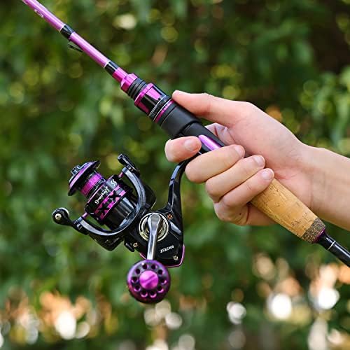 Sougayilang Fishing Pole, 30-Ton Carbon Fiber Fishing Rod and Reel Combo, 2 Pcs Blanks Spinning Reel Combos - Image 7