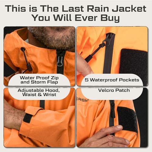 BÆRSkin Heavy-Storm Waterproof Rain Jacket 2.0 - Image 7
