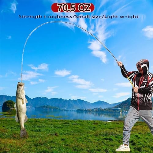 Carbon Fiber Tenkara Fishing Rod Kit Bank Poles for Catfishing All Waters - Image 6