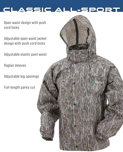 FROGG TOGGS Men's Classic All-Sport 3-Layer Waterproof Breathable Rain Suit - Image 4