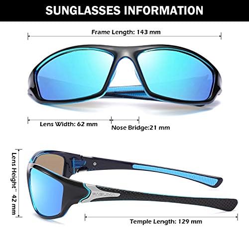 FAGUMA Sports Polarized Sunglasses For Men UV400 Protection - Image 4