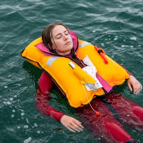 Automatic Inflatable Life Jackets for Women,Life Vest for Adults,Preserver PFD for Women,Supports Weight up to 330 pounds - Image 4