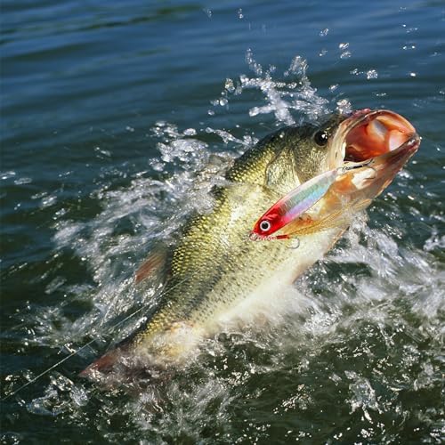 Jigs Fishing Lures Saltwater Fishing Spoons with Ultra-Sharp Hooks Micro Jigging Bait for Bass Tuna Salmon Grouper - Image 4