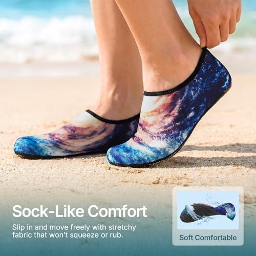 Water Shoes for Women Men Quick-Dry Aqua Socks Swim Beach Outfits Barefoot - Image 4