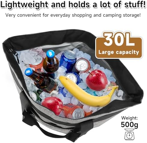 SANLIKE 40in Insulated Fish Cooler Bag Waterproof Fishing Tote - Image 4