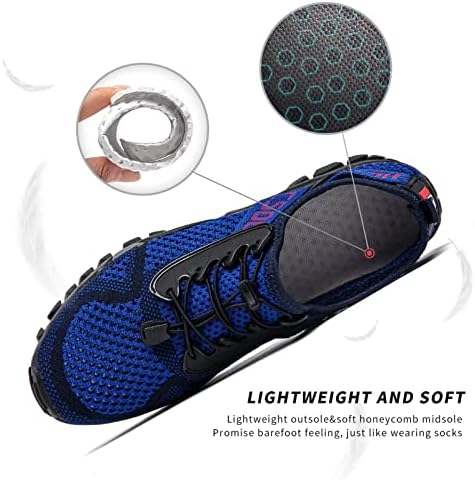 SOBASO Water Shoes Women Men Quick Drying Swim Beach Aqua Shoes for Water Sport Diving Hiking Sailing Travel - Image 4