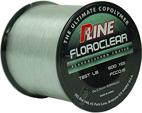 P-Line Floroclear Clear Fishing Line 400-600 YD Spool - Image 2
