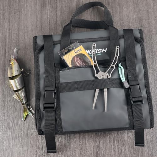 THKFISH Large Trolling Lure Bag for Saltwater, Offshore Trolling Rig Bag - Image 6