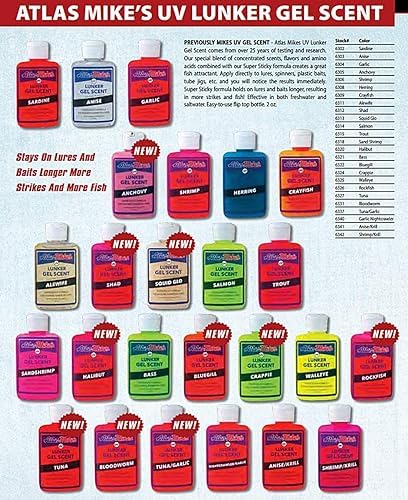 Mike's UV Lunker Fishing Bait Gel Scent - Image 4