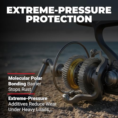 ReelX Fishing Reel Lubricant, Extreme-Pressure Anti-Corrosion Oil for Bearings, Spinning, Baitcasting, Spincast, Fly, Trolling & Electric Reels, Smooth Casting Saltwater Freshwater Protection, 1 oz - Image 2
