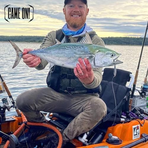 Game On! EXO Jigs™ - Shatter Resistant Jig - Saltwater Lures for Long-Distance Casting - Durable 4X VMC Hooks for Tuna - Image 7