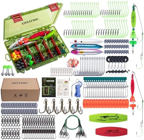 Goture Catfish Rig Making Kit,274pcs/300pcs Catfishing Tackle by Goture