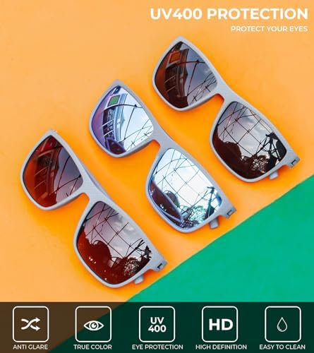KALIYADI Polarized Sunglasses for Men, Lightweight Sun Glasses with UV Protection for Driving Fishing Golf - Image 5