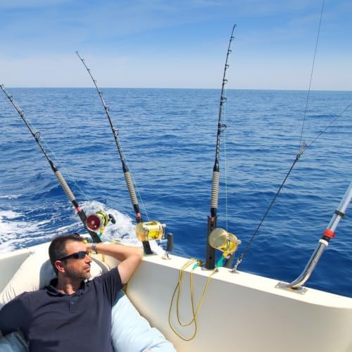 Fishing Rod Holders 6Tubes Boat Rod Holders with Screws - Image 6