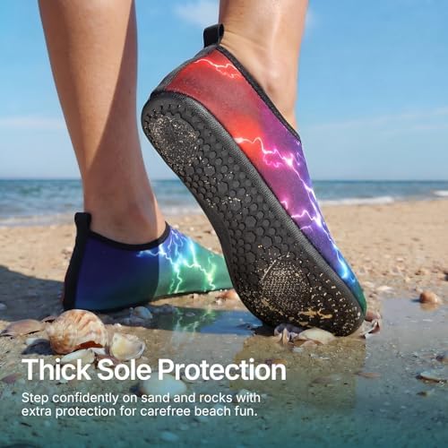 Water Shoes for Women Men Quick-Dry Aqua Socks Swim Beach Outfits Barefoot - Image 2