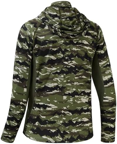 BASSDASH Men's UPF 50+ Camo Long Sleeve Hunting Fishing Hoodie Shirt - Image 3