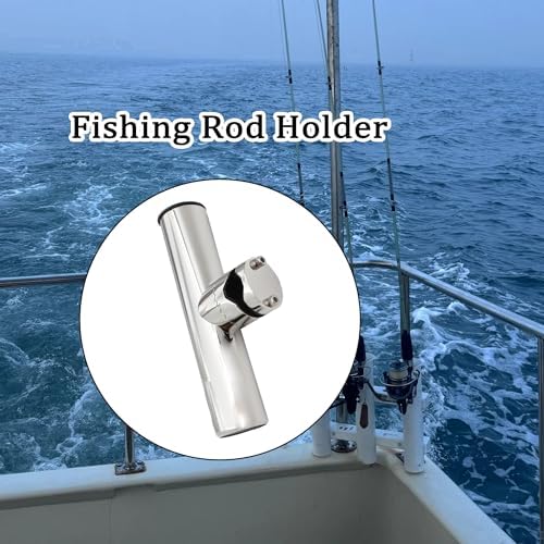 316 Stainless Steel Clamp on Fishing Rod Holders for Boat 1-1/8“ to 1-1/4” - Image 5