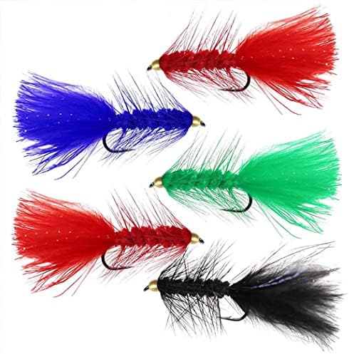 Fly Fishing Flies Kit 40/137pcs Dry/Wet Flies Assortment Nyphms Popper Streamer for Trout Bass Steelhead Fish+ Fly Box - Image 4