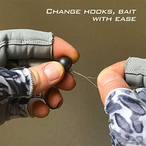 KastKing Sol Armis UPF50+ Fingerless Fishing Gloves, Men and Women - Image 6