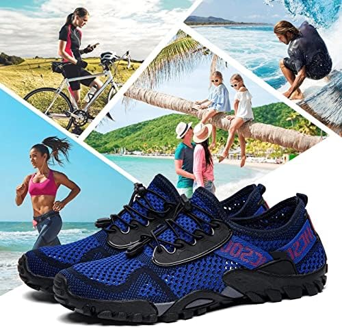 SOBASO Water Shoes Women Men Quick Drying Swim Beach Aqua Shoes for Water Sport Diving Hiking Sailing Travel - Image 2