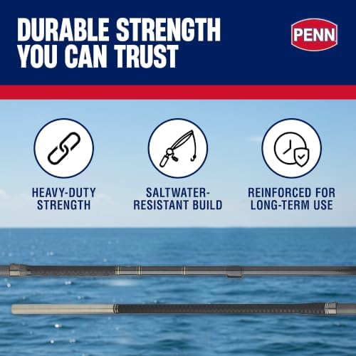 Penn Carnage II & Carnage III Surf Conventional ULUA Fishing Rod - Image 3