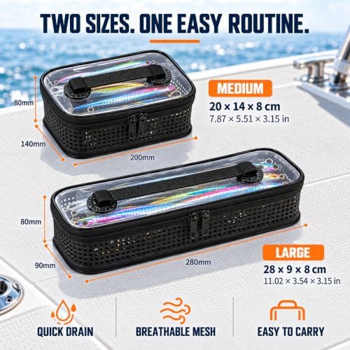 Rinse Box, Rinse, Drain and Store Fishing Lures for Saltwater Tackle - Image 6