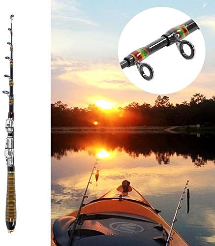 Joyzan Telescopic Fishing Rod, Portable Retractable Fish Pole Combo Kit - Image 3